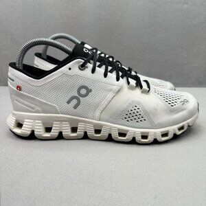 ON Cloud X Womens Size 8 White | Black Shoes Athletic Running Sneakers Comfort